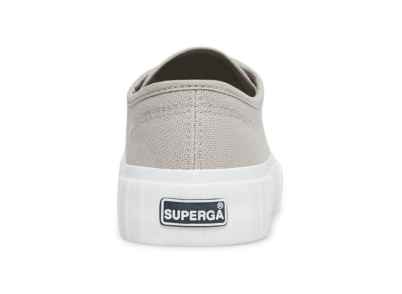 Alpargata Superga Mujer Gris Claro - 2630 Stripe - 620154FKP